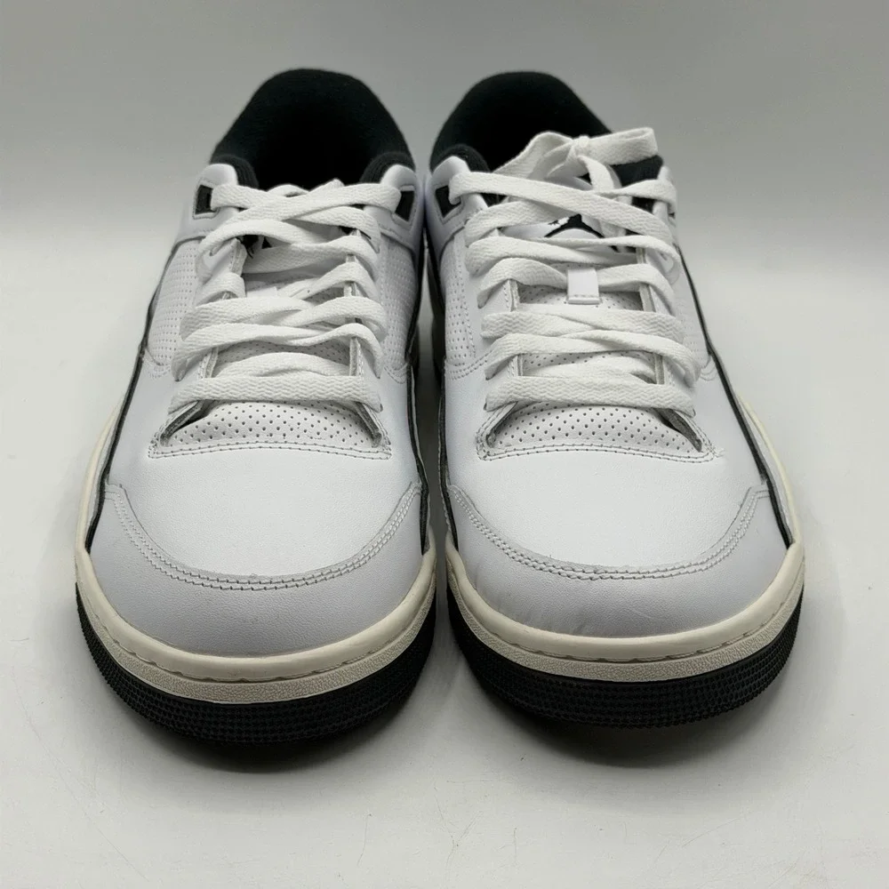 Jordan Flight Court White HF3255-100 Basketball Shoes Mens 12 New w/ Defect READ